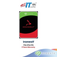 Seagate IronWolf NAS 3.5’’ HDD 5400/5900/7200RPM (2TB–12TB)