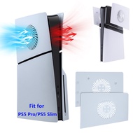 Replacement Upper Part Vents Faceplate for PS5 Pro/PS5 Slim Console - White