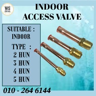 INDOOR ACCESS VALVE || INDOOR ACCESS VALVE 1/4, 3/8, 1/2, 5/8