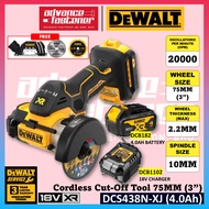 DeWalt DCD438N-XJ 18V XR Brushless Cut Off Saw 75mm (3")