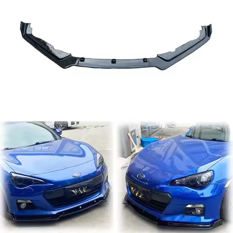 Car Front Lip Bumper Splitters Lip Diffuser Spoiler Cover Guard For Subaru Wrx Sti Impreza BRZ 2013 