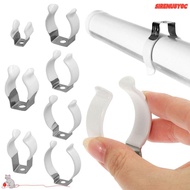 SIRENU8Y0C 5Pcs Spring Terry Clip, Clamp Holders Base Tool Lamp Tube Clip, Durable T3/T4/T5/T6/T7/T8