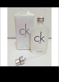 現貨🏜 Calvin Klein CK ONE EDT 香水 100Ml