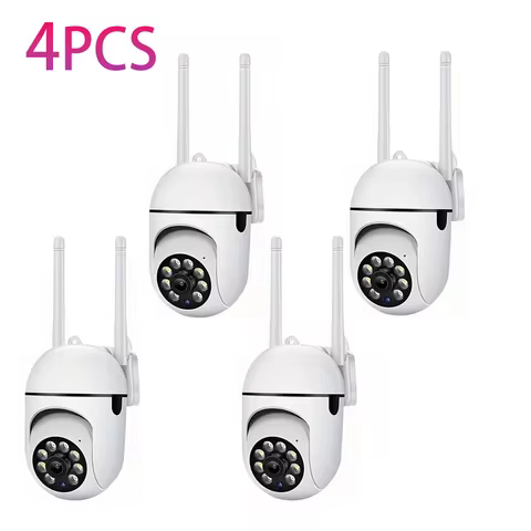 1080P 2.4G Wifi IP CCTV Camera Color Night Surveillance with Humanoid Tracking Outdoor Home Security