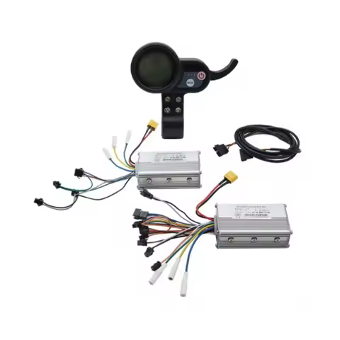 Electric Scooter Dual Drive Controller JP 48V 52V 60V 25A 50A Brushless Controller AB Front Rear Dri