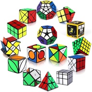 2x2 3x3 4x4 Cube Professional Qiyi X Cube 2x2 3x3 Megaminx Cube Qiyi Fisher Skewb SQ1 Pyraminx 3x3 M