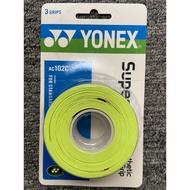 11 colors Yonex Grip AC102EX AC102C (3pcs in 1 Roll / Pack) Yonex Super Grap Synthetic Overgrip Tenn