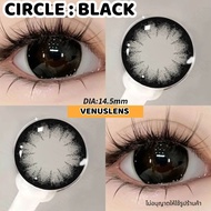 คอนแทคเลนส์ Circle : Black / คละยี่ห้อ Pitchy Lens/Pretty Doll ( ค่าสายตาปกติ - 1000 )