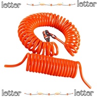LETTER PU Air Compressor Hose, Flexible With Connector Air Compressor Hose Tube, PU With joint