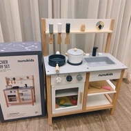 🌟包送上門 🧑‍🍳👨‍🍳北歐Nunukids木制仿真廚房玩具& 雪櫃玩具 嬰幼兒 兒童 玩具 角色扮演 烹調 煮食