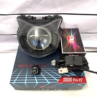 Vision headlight with ball bearing S600 Pro v2, 65w capacity, installed for Vision cars from 2014 to