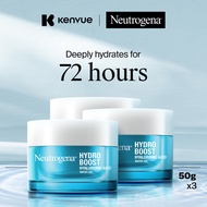 [Bundle of 3] Neutrogena Hydro Boost Water Gel Hyaluronic Acid Lightweight Hydrating Face Moisturize