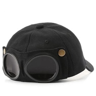 Cap man pilot cap Korean baseball cap golf cap glasses cap outdoor climbing fishing hat topi wanita