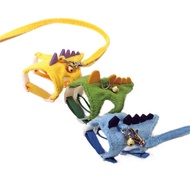 【SARA】Dinosaur Leash Vest Hand Holding Rope Mink Chain Angorah Angora Pet Ferret Snowy Ferret Ma Xue