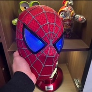 Spider-Man หน้ากากผ้าไหมแฮนด์เมดคุณภาพสูงที่ทนทานต่อการใช้งานแบบฉบับหนังสือพิมพ์ฉบับแรกของ Tobey Mag