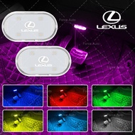 1/2pcs USB Rechargeable Car Touch Switch Wireless Car Ambient Lamp for Lexus RX300 RX450 IS200 IS250