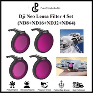 Dji Neo Filter Lens 4 Set (ND8+ND16+ND32+ND64) - Dji Neo Filter Lens Contents 4 Pcs