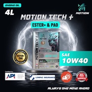 MOTION Ester PAO API SP Formulated Semi-Synthetic Engine Oil (10W40/4L)