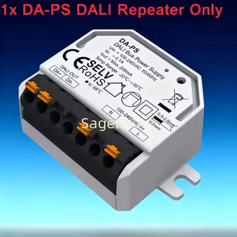 100-240V AC DA-PL DA-PD DA-PS Skydance 200mA DALI Broadcast Unit DA-PB(DT6/DT8) DALI Bus Power Suppl