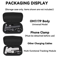 IN STOCK For DJI OM 7/7P/OM8 Hard Carrying Case Travel Protective Storage HandBag For DJI Osmo Mobil