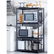 【Ready Stock】 Stainless Steel Kitchen Shelf Kitchen Rack Metal Shelf Oven Rack Oven Shelf Microwave Rack Microwave Shelf