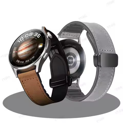 22mm Silicone Leather strap For HUAWEI Watch 4/3 Pro Smartwatch band for huawei watch Buds/Ultimate/