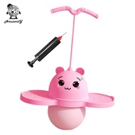 Amuzocity Pogo Ball with Handle, Pogo Bouncing Ball with Pump, Pogo Stick Jump Pogo Jump for