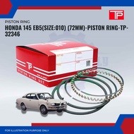 Cincin Piston- Honda 145 EB5(Size:010) (72mm)-Piston Ring-TP-32346