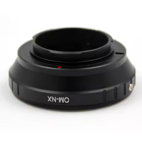 High quality OM-NX Adapter For Olympus OM Lens to Samsung NX Mount NX500 NX300 NX20 NX5 black metal