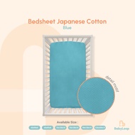 KATUN Japanese Cotton Polka Dot Bedsheet - Baby Loop Baby Bedsheet Baby Cot Bedsheet Cot Sheet