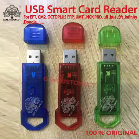 Original High speed USB Smart Card Reader For EFT, CM2, OCTOPLUS FRP, UMT , NCK PRO, ufi ,hua ,Sft .