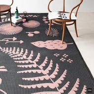 PDM เสื่ออเนกประสงค์ เสื่อตกแต่ง เสื่อแทนพรม เสื่อแต่งบ้าน ลาย Hortus Size M 150x240 cm