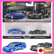 【Direct from Japan】
Hot Wheels Premium 2-Pack Nissan R390 GT1 / '94 Nissan Primera Vehicle Toy Minia