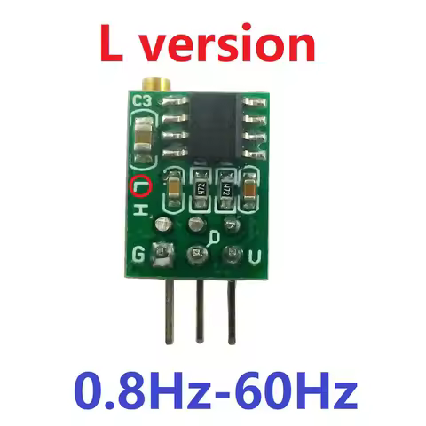 50Hz-6Khz 0.8Hz-60Hz Adjustable Signal Generator TP354 NE555 Module Square Wave Pulse Generator Osci