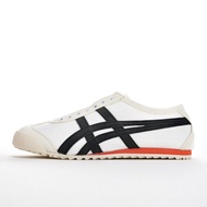 Asics Onitsuka Tiger/Onitsuka Tiger Mexico 66 Black Beige Couple All-Match Unique Anti-Slip Sports C