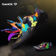 Santic Sendike Lock Shoes Road Bike Riding Shoes New Bike Shoes Spinning Bike Shoes Picasso for Men and Women