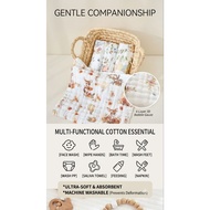 Lovey Soft Baby washcloth handkerchief 1pc 30x30cm