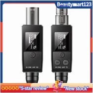 【BM】UHF Wireless Microphone Transmitter Receiver XLR Microphone Wireless System Suitable for 48V Capacitive Microphone Spare Parts