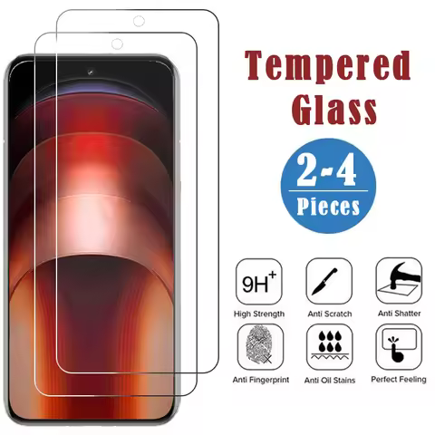 2/3/4 Piece HD Tempered Glass for Vivo iQOO Neo 10 9 8 7 9S Pro Plus Protective Film for Vivo iQOO 1
