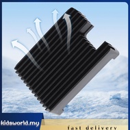 Aluminum Alloy Heatsink Notched for Antenna Simple Version Heatsink with Screws and Thermal Tapes Ea
