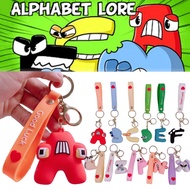 26 English Letter Keychain Alphabet Lore Keychain Toys Animal Doll Toys Gift for Kids Children Educational Christmas Gift