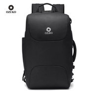 Ozuko 9225 backpack has good waterproof lock (with anti-theft lock)