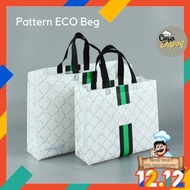 Bags Goodies Document Work Eco Non Woven Beg-Bag Stationery Shopping Kalis Air Door Gift Perkahwinan