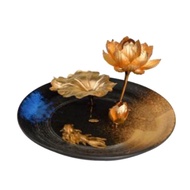 Potted Plant | Flower | Lotus | 24K Gold Foil | Living Decor | Display | Grand Opening | Gift | Fore