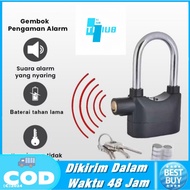 Alarm Padlock Anti-Theft Padlock Motorcycle Padlock Anti-Theft Alarm Long Motorcycle SecurityRing