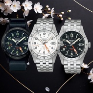 Seiko 5 Sports Mechanical Automatic Men's Watch with GMT Function and Date Calendar - Field Series