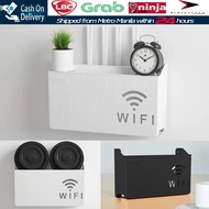 Wireless Wifi Router Storage Box for Home Wall Shelf Rack Bracket Stand Cabinet Cable Organizer