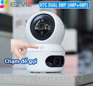 Camera 2 Mắt trong nhà EZVIZ H7C 8MP có màu ban đêm quay 360 độ đàm thoại 2 chiều