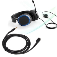FUN~Headphone Sound Cable Replacement Compatible For SteelSeries Arctis 3 Arctis 5 Arctis 7 Arctis P