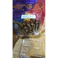 Heng Crank Case Gold Bolts (set) for Wave 125 All Year